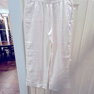 Old Navy Linen Wide Leg Pants